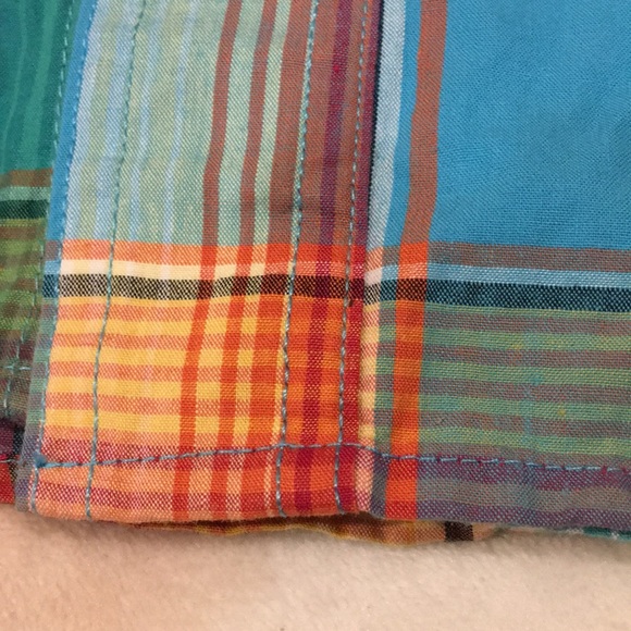 Roper Bright Plaid Country Western Button Up Shirt Long Sleeved Mens 2XL Resale - Picture 6 of 16